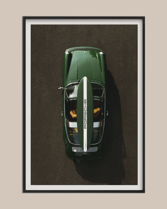Porsche Beach Art